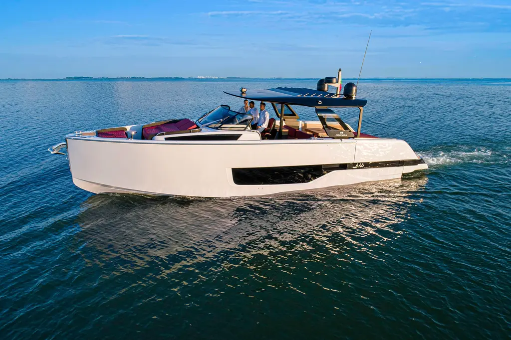 2025 cranchi a46 luxury tender split for sale