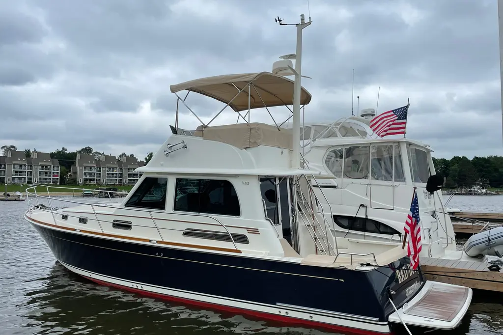 Bad Dog 2021 Sabre 42 Fly Bridge Yacht For Sale in Holland MI Bad Dog 2021 Sabre 42 Fly Bridge Yacht For Sale in Holland MI