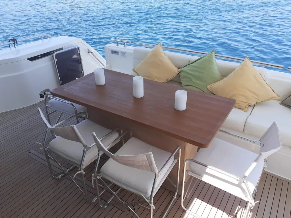 HASARD 2002 Ferretti Yachts 720 Yacht For Sale in Athens HASARD 2002 Ferretti Yachts 720 Yacht For Sale in Athens