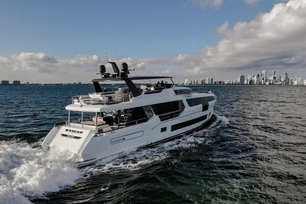 SAINT 2021 Sirena 88 Yacht For Sale in Miami FL SAINT 2021 Sirena 88 Yacht For Sale in Miami FL