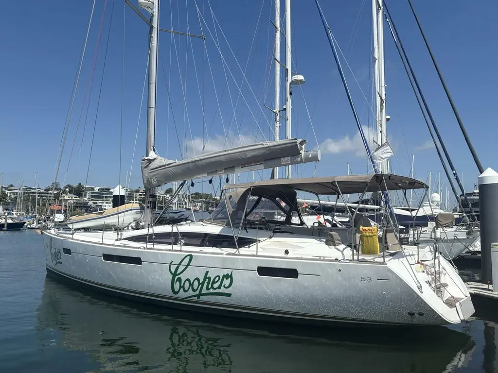 Coopers 2010 Jeanneau Sun Odyssey 53 Yacht For Sale in Manly Boat Harbour, Brisbane Queensland Coopers 2010 Jeanneau Sun Odyssey 53 Yacht For Sale in Manly Boat Harbour, Brisbane Queensland