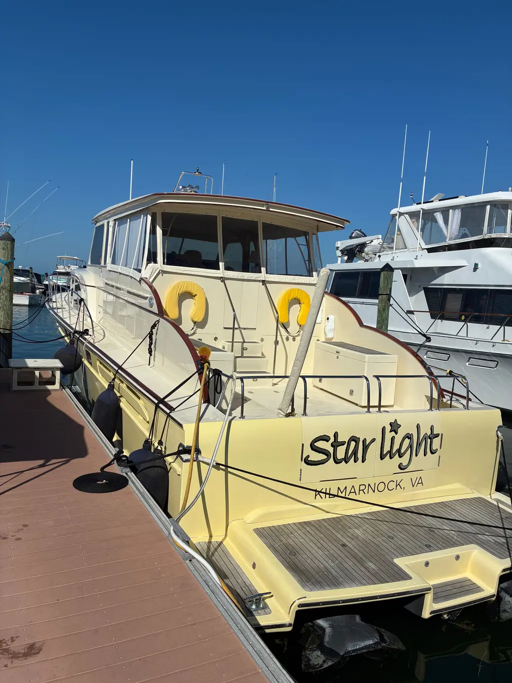 STARLIGHT 2006 Huckins 56 Linwood Yacht For Sale in Hampton VA STARLIGHT 2006 Huckins 56 Linwood Yacht For Sale in Hampton VA