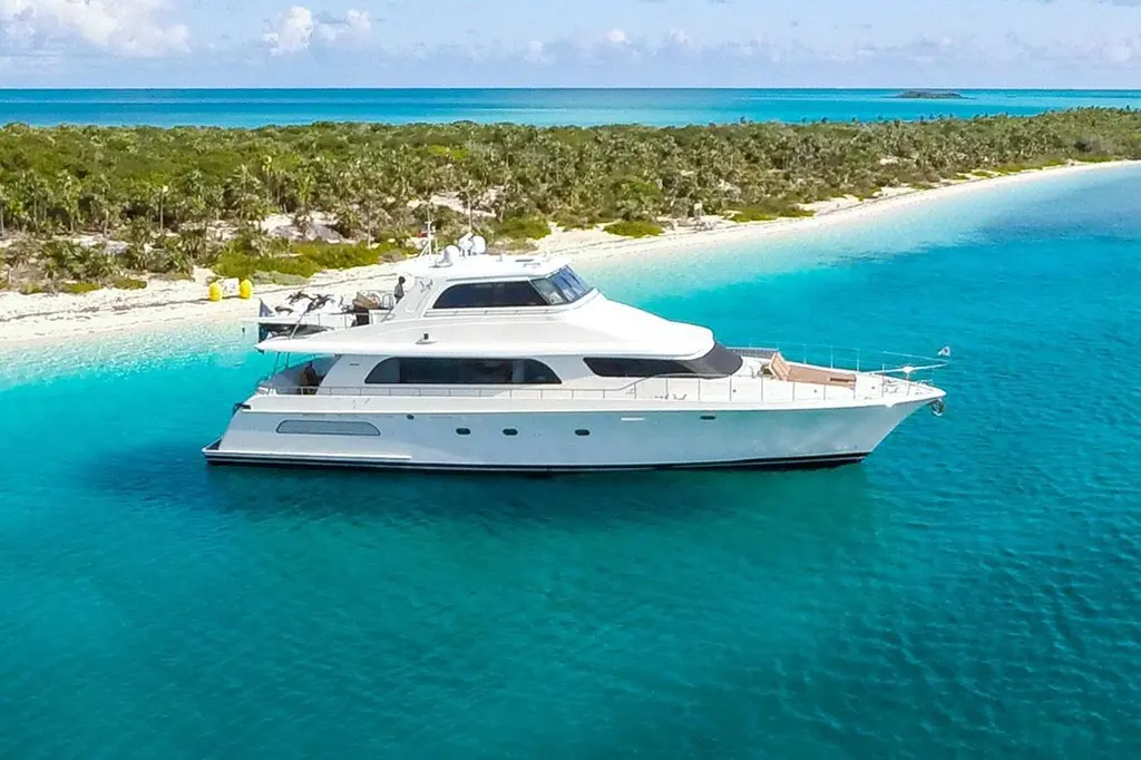 2004 cheoy lee 81 sport yacht break away dania beach florida for sale