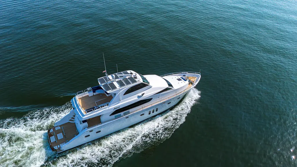 Miss Behaving 2007 Mystica 80 Skylounge Yacht For Sale in Vancouver BC Miss Behaving 2007 Mystica 80 Skylounge Yacht For Sale in Vancouver BC