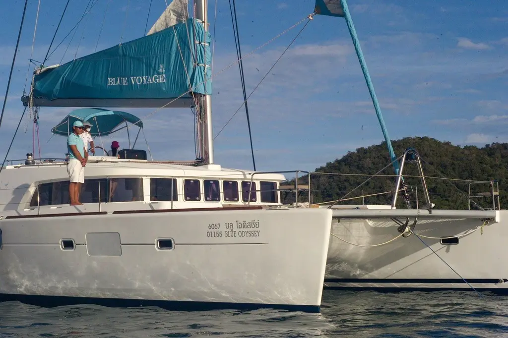 BLUE ODYSSEY 2008 Lagoon 500 Yacht For Sale in Pattaya BLUE ODYSSEY 2008 Lagoon 500 Yacht For Sale in Pattaya