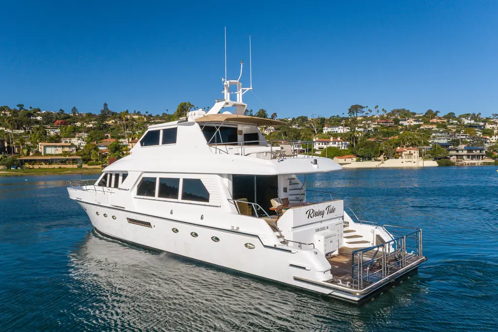 Rising Tide 1997 Forbes Cooper Pilothouse Yacht For Sale in Marina del Rey CA Rising Tide 1997 Forbes Cooper Pilothouse Yacht For Sale in Marina del Rey CA
