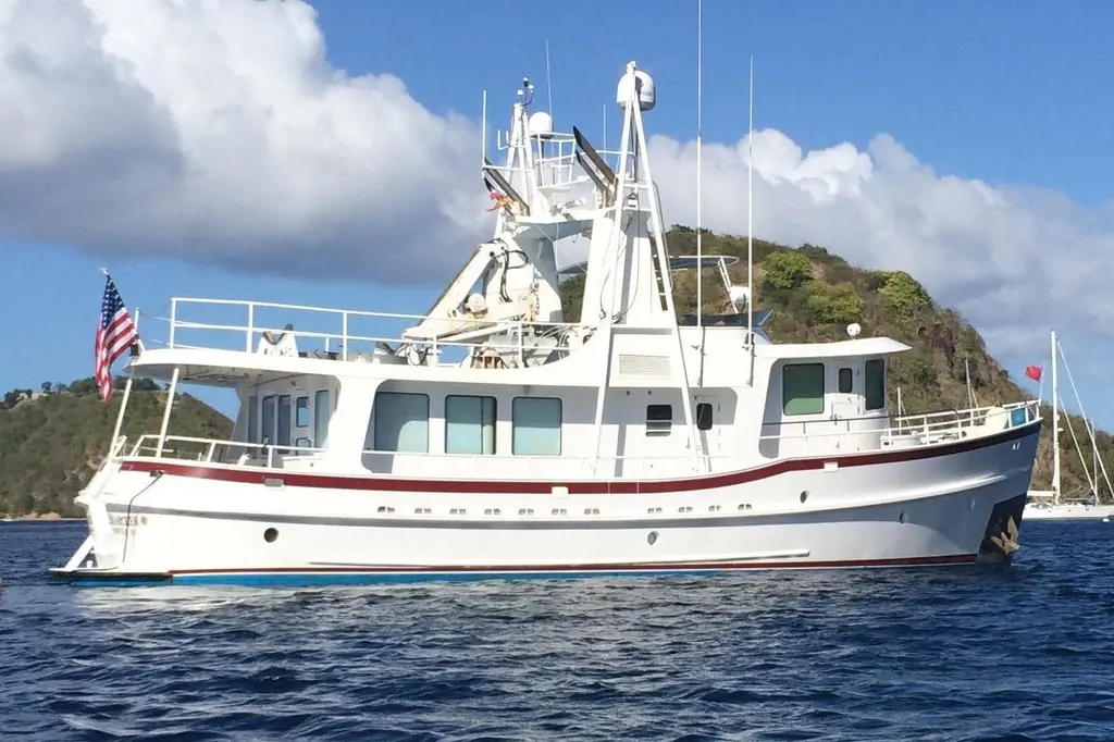 SEARCHER 1992 Jones-Goodell 65’ LONG RANGE TRAWLER Yacht For Sale in West Grand Bahama SEARCHER 1992 Jones-Goodell 65’ LONG RANGE TRAWLER Yacht For Sale in West Grand Bahama