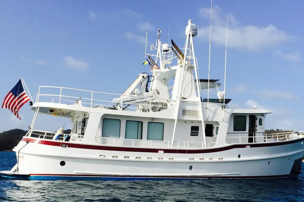 SEARCHER 1992 Jones-Goodell 65’ LONG RANGE TRAWLER Yacht For Sale in West Grand Bahama SEARCHER 1992 Jones-Goodell 65’ LONG RANGE TRAWLER Yacht For Sale in West Grand Bahama