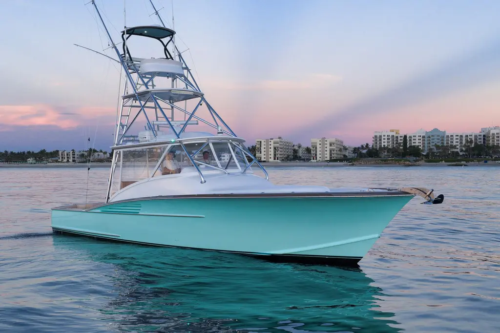 KARMA 2019 Winter Custom Yachts 46 Walkaround Yacht For Sale in Lighthouse Point FL KARMA 2019 Winter Custom Yachts 46 Walkaround Yacht For Sale in Lighthouse Point FL