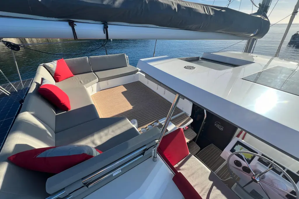 Aria 2023 Fountaine Pajot Elba 45 Catamaran Yacht For Sale in Saint-Tropez 83 Aria 2023 Fountaine Pajot Elba 45 Catamaran Yacht For Sale in Saint-Tropez 83