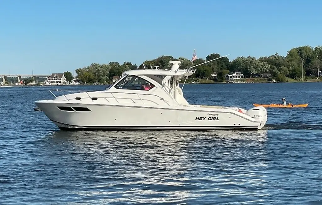Hey Girl 2019 Pursuit OS 355 Offshore Yacht For Sale in Edgewater MD Hey Girl 2019 Pursuit OS 355 Offshore Yacht For Sale in Edgewater MD