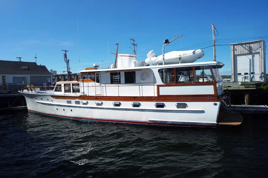 Liberty Love 1954 Trumpy 68 Motor Yacht Yacht For Sale in Fort Pierce FL Liberty Love 1954 Trumpy 68 Motor Yacht Yacht For Sale in Fort Pierce FL
