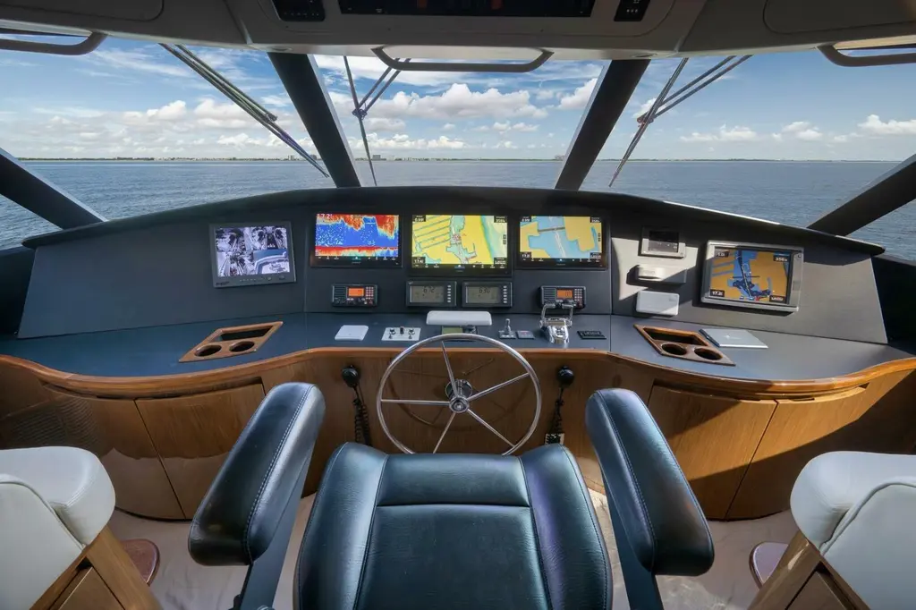 2011 Viking 76 Enclosed Bridge Yacht For Sale in Fort Lauderdale FL 2011 Viking 76 Enclosed Bridge Yacht For Sale in Fort Lauderdale FL