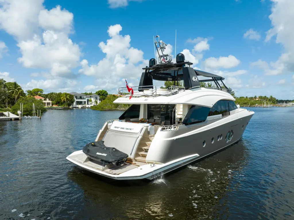 NEVER SAY NEVER 2015 Monte Carlo Yachts MCY86 Yacht For Sale in Jupiter FL NEVER SAY NEVER 2015 Monte Carlo Yachts MCY86 Yacht For Sale in Jupiter FL