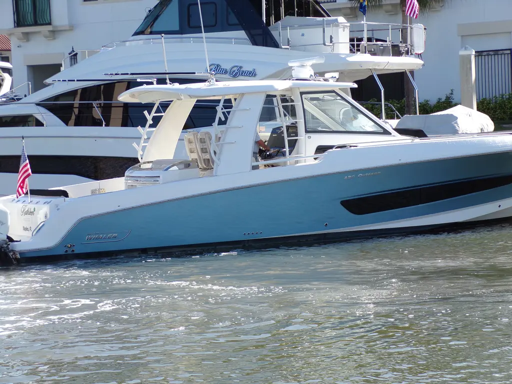  2018 Boston Whaler 420 Outrage Yacht For Sale in Naples FL
