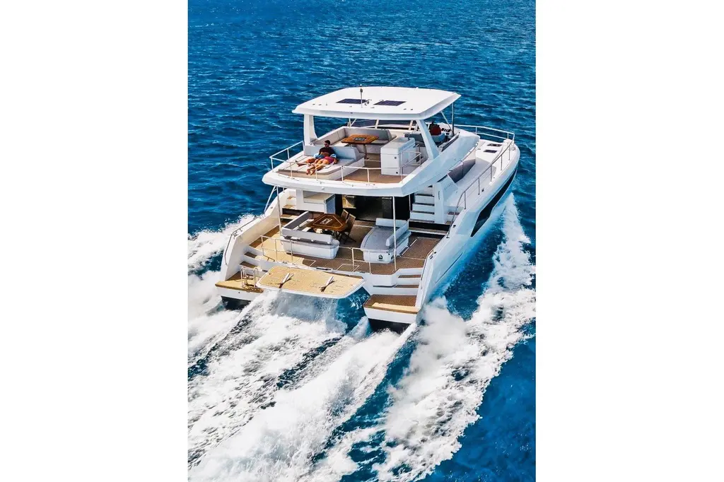 VAGABONDO 2024 Leopard 53 Powercat Yacht For Sale in Antibes VAGABONDO 2024 Leopard 53 Powercat Yacht For Sale in Antibes