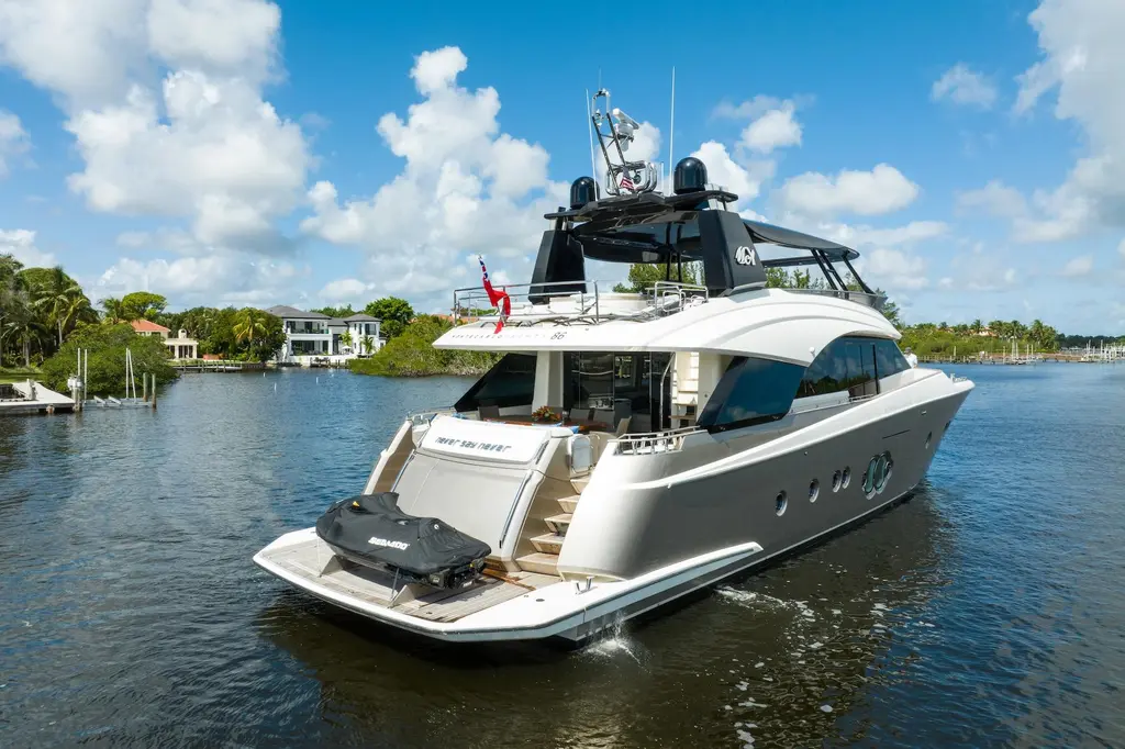 Never Say Never 2015 Monte Carlo Yachts MCY 86 Yacht For Sale in Admirals Cove FL Never Say Never 2015 Monte Carlo Yachts MCY 86 Yacht For Sale in Admirals Cove FL