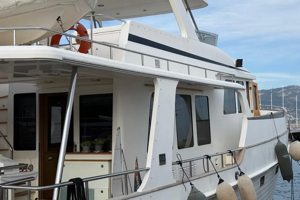 2007 Grand Banks 59 Aleutian RP Yacht For Sale in Monaco 2007 Grand Banks 59 Aleutian RP Yacht For Sale in Monaco