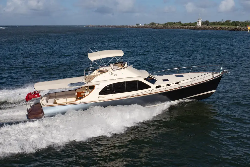 LA PALMA 2007 Palm Beach Motor Yachts 50 Flybridge Yacht For Sale in Gold Coast QLD LA PALMA 2007 Palm Beach Motor Yachts 50 Flybridge Yacht For Sale in Gold Coast QLD