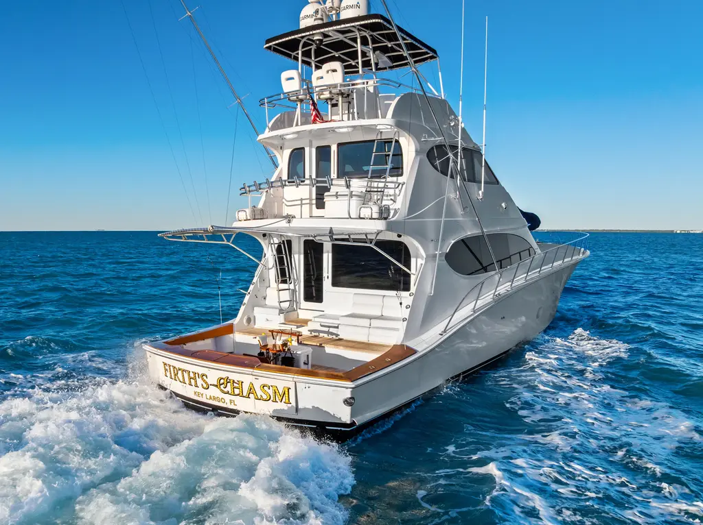 FIRTH'S CHASM 2011 Hatteras Enclosed Bridge Yacht For Sale in Key Largo FL FIRTH'S CHASM 2011 Hatteras Enclosed Bridge Yacht For Sale in Key Largo FL