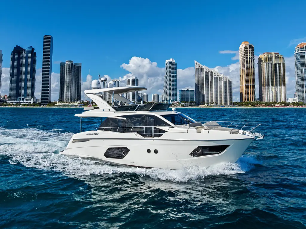 EMERALD 2023 Absolute Yachts 50 Fly Yacht For Sale in Miami Beach FL EMERALD 2023 Absolute Yachts 50 Fly Yacht For Sale in Miami Beach FL