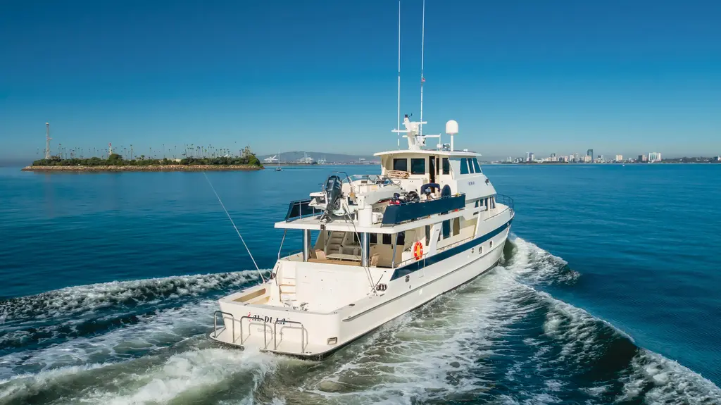 AL DI LA 2007 Grand Alaskan Enclosed Bridge CPMY Yacht For Sale in Long Beach CA AL DI LA 2007 Grand Alaskan Enclosed Bridge CPMY Yacht For Sale in Long Beach CA
