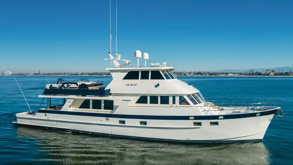AL DI LA 2007 Grand Alaskan Enclosed Bridge CPMY Yacht For Sale in Long Beach CA AL DI LA 2007 Grand Alaskan Enclosed Bridge CPMY Yacht For Sale in Long Beach CA