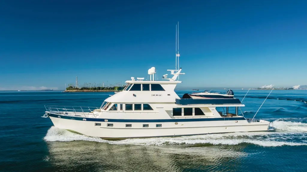 AL DI LA 2007 Grand Alaskan Enclosed Bridge CPMY Yacht For Sale in Long Beach CA AL DI LA 2007 Grand Alaskan Enclosed Bridge CPMY Yacht For Sale in Long Beach CA