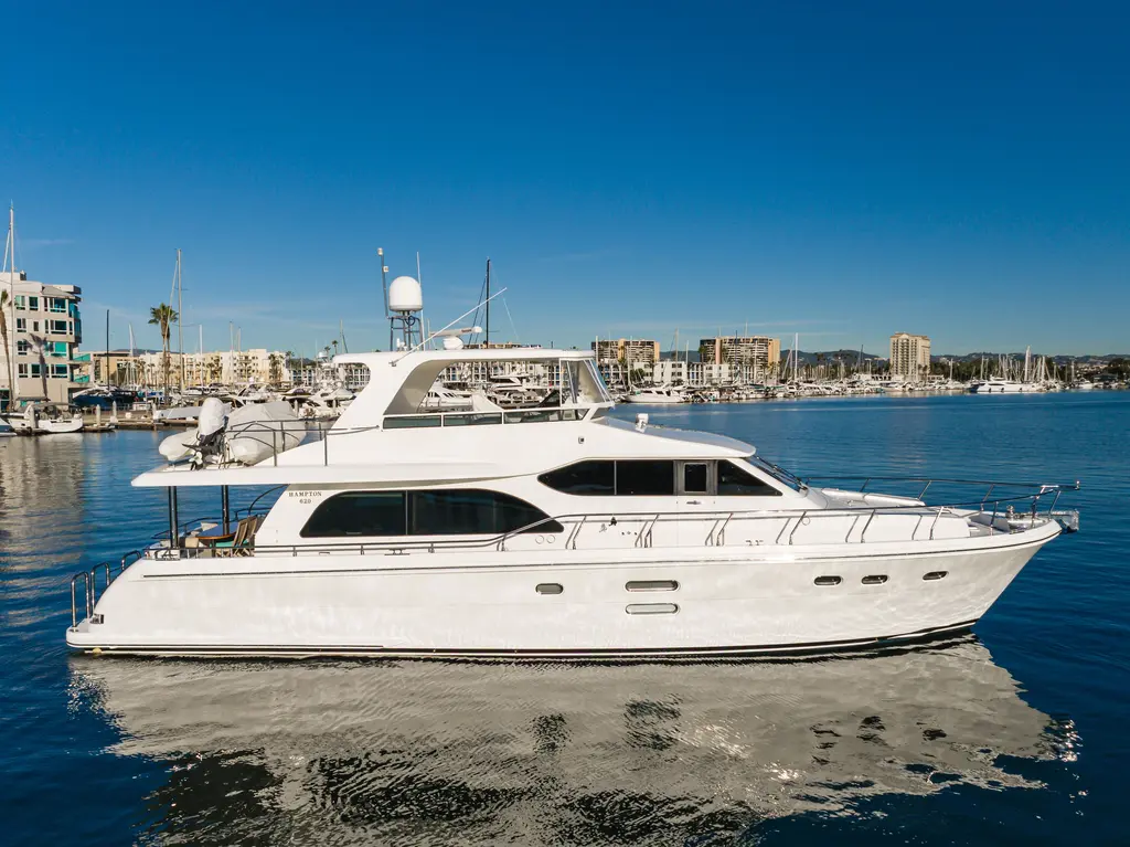 2011 hampton 620 pilothouse malou marina del rey california for sale