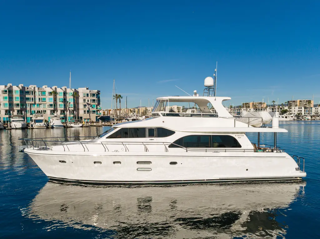 MALOU 2011 Hampton 620 Pilothouse Yacht For Sale in Marina del Rey CA MALOU 2011 Hampton 620 Pilothouse Yacht For Sale in Marina del Rey CA