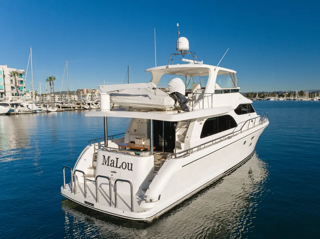 MALOU 2011 Hampton 620 Pilothouse Yacht For Sale in Marina del Rey CA MALOU 2011 Hampton 620 Pilothouse Yacht For Sale in Marina del Rey CA