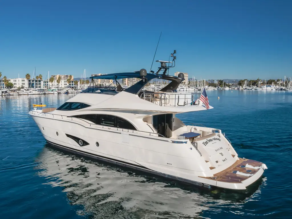 FINE SEAS-ONINGS 2018 Marquis 720 Fly Yacht For Sale in Marina del Rey CA FINE SEAS-ONINGS 2018 Marquis 720 Fly Yacht For Sale in Marina del Rey CA