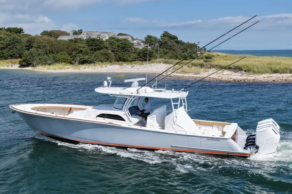 Reel Time 2023 Valhalla Boatworks V-46 Yacht For Sale in Osterville MA Reel Time 2023 Valhalla Boatworks V-46 Yacht For Sale in Osterville MA