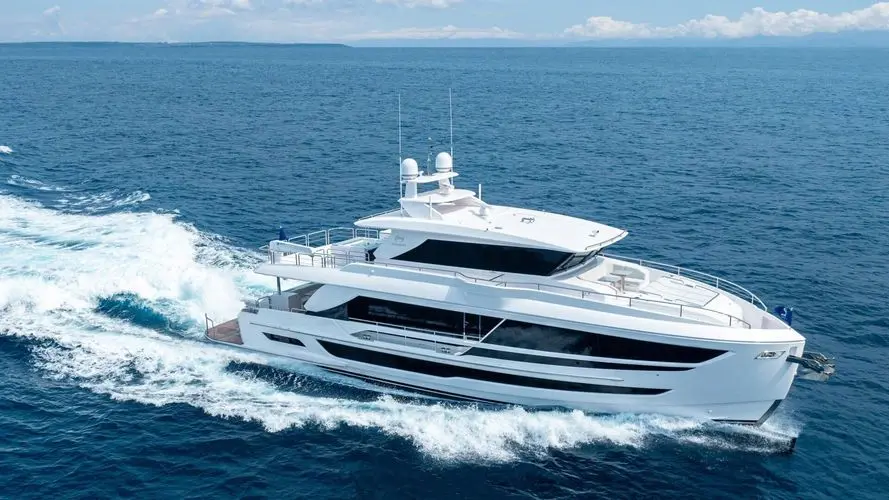 HAPPY HEART 2024 Horizon FD80 Yacht For Sale in Fort Lauderdale FL HAPPY HEART 2024 Horizon FD80 Yacht For Sale in Fort Lauderdale FL