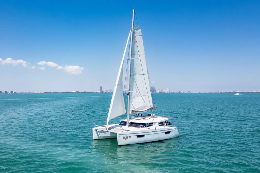 Boldly Go 2017 Fountaine Pajot Helia 44 Evolution Yacht For Sale in Miami FL Boldly Go 2017 Fountaine Pajot Helia 44 Evolution Yacht For Sale in Miami FL