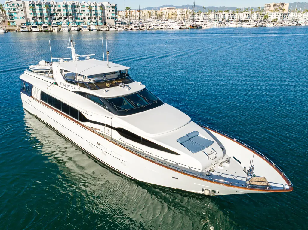 Active Octo 2002 Destiny 104 Raised Pilothouse Yacht For Sale in Marina del Rey CA Active Octo 2002 Destiny 104 Raised Pilothouse Yacht For Sale in Marina del Rey CA