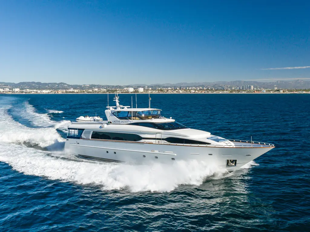 Active Octo 2002 Destiny 104 Raised Pilothouse Yacht For Sale in Marina del Rey CA Active Octo 2002 Destiny 104 Raised Pilothouse Yacht For Sale in Marina del Rey CA