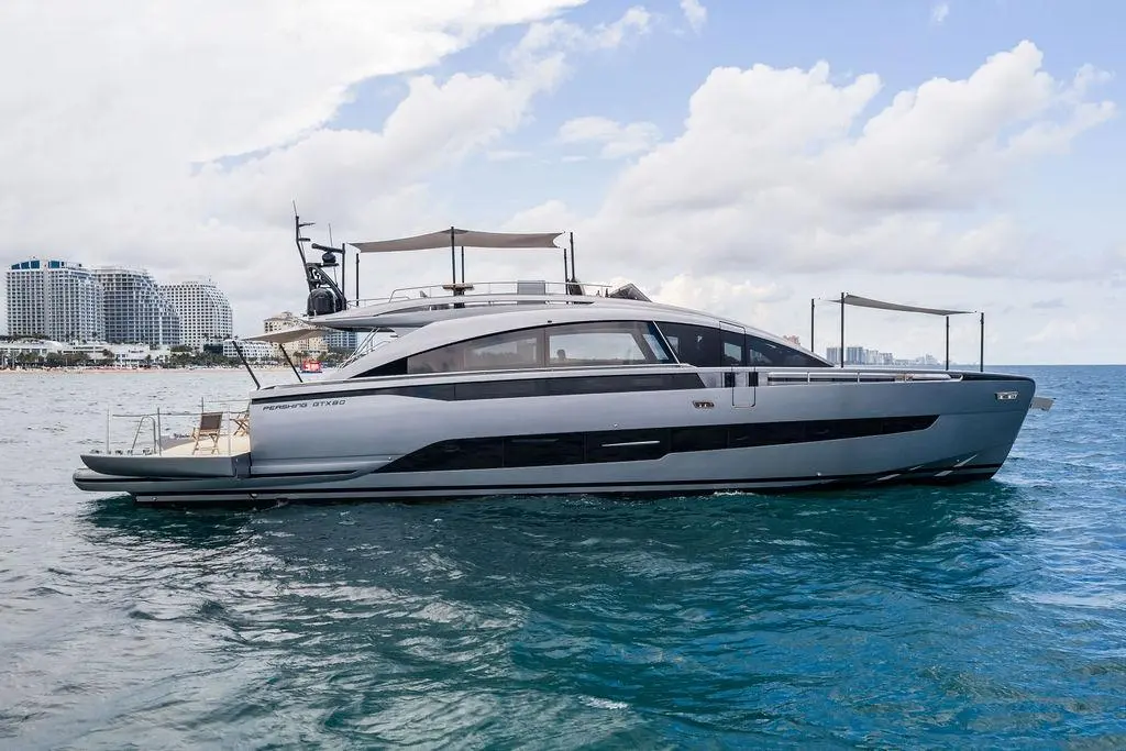 CIAO 2025 Pershing GTX80 Yacht For Sale in Fort Lauderdale FL CIAO 2025 Pershing GTX80 Yacht For Sale in Fort Lauderdale FL
