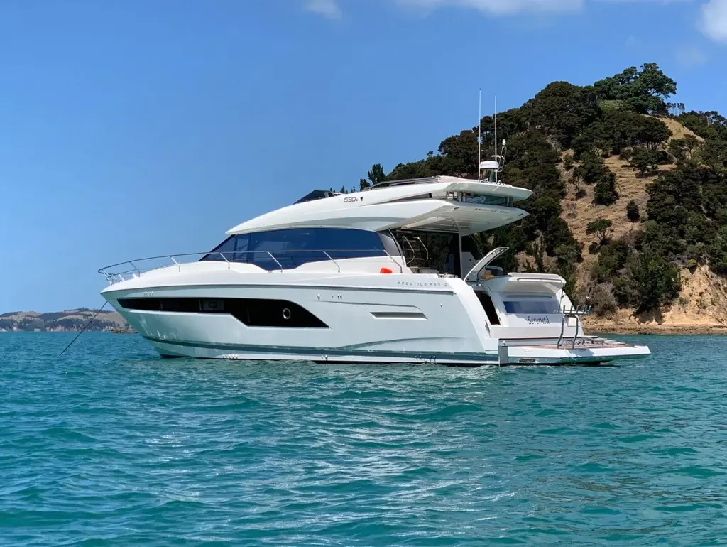 Serenita 2019 Prestige 630 Yacht For Sale in Auckland Serenita 2019 Prestige 630 Yacht For Sale in Auckland