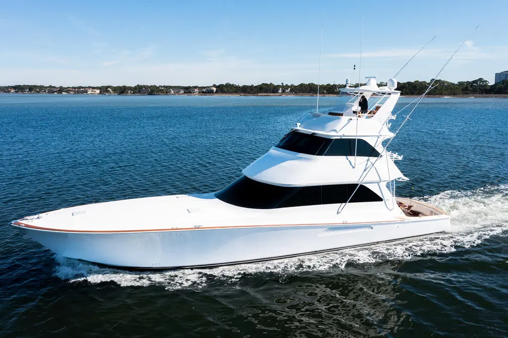 Liquid Apple 2008 Viking 68 Skybridge Yacht For Sale in Destin FL Liquid Apple 2008 Viking 68 Skybridge Yacht For Sale in Destin FL