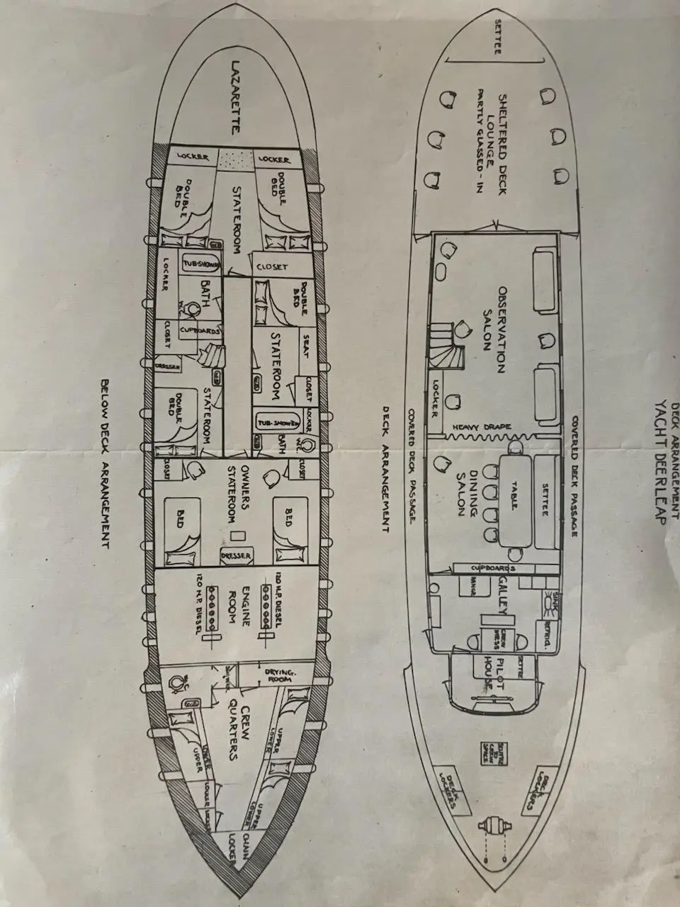 DEERLEAP 1929 Custom HOFFAR-BEECHING Fantail Yacht BRING ALL OFFERS Yacht For Sale in Port Orchard WA DEERLEAP 1929 Custom HOFFAR-BEECHING Fantail Yacht BRING ALL OFFERS Yacht For Sale in Port Orchard WA