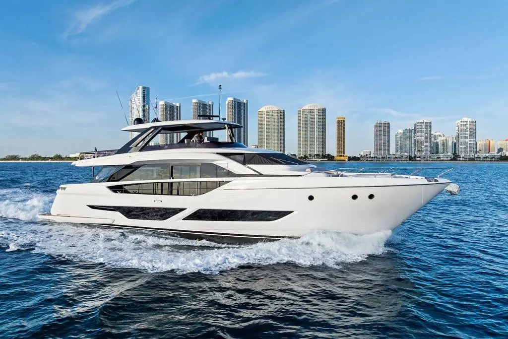 2023 ferretti yachts 860 aventura florida for sale