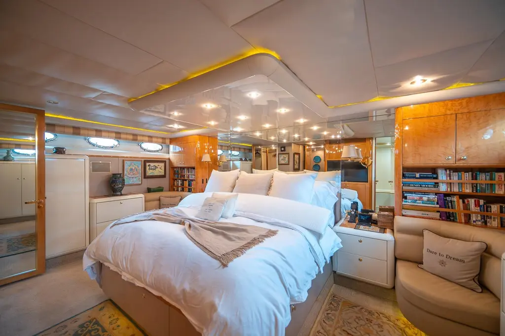 Dare to Dream 80’ (Extended & Fully Refit) 2000 Lazzara Yachts 76 Skylounge Yacht For Sale in West Palm Beach FL Dare to Dream 80’ (Extended & Fully Refit) 2000 Lazzara Yachts 76 Skylounge Yacht For Sale in West Palm Beach FL
