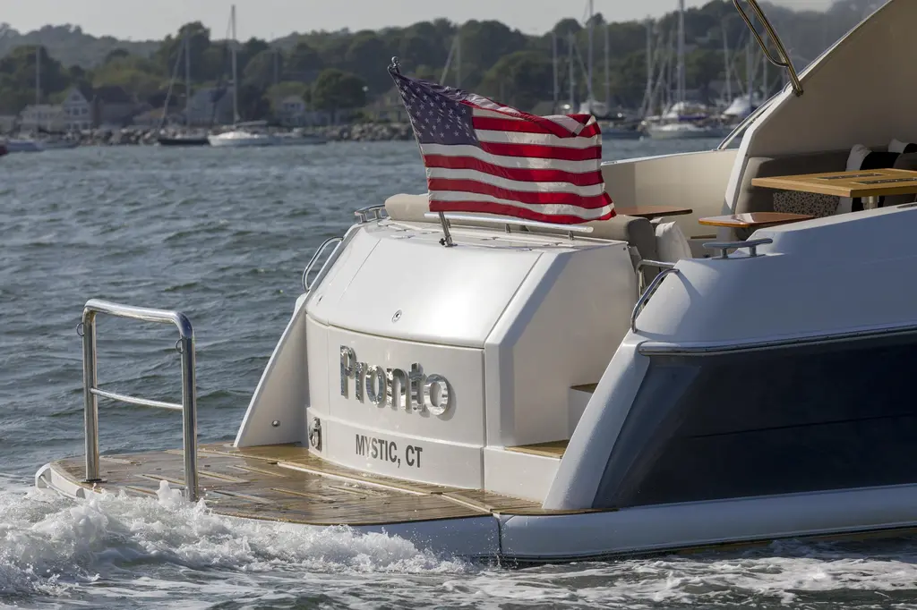 Pronto 2016 Riviera 5000 Sport Yacht Yacht For Sale in Mystic CT Pronto 2016 Riviera 5000 Sport Yacht Yacht For Sale in Mystic CT