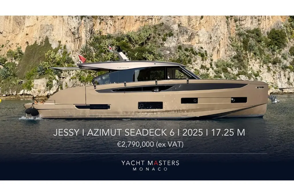 JESSY 2025 Azimut Seadeck 6 Yacht For Sale in Monaco JESSY 2025 Azimut Seadeck 6 Yacht For Sale in Monaco