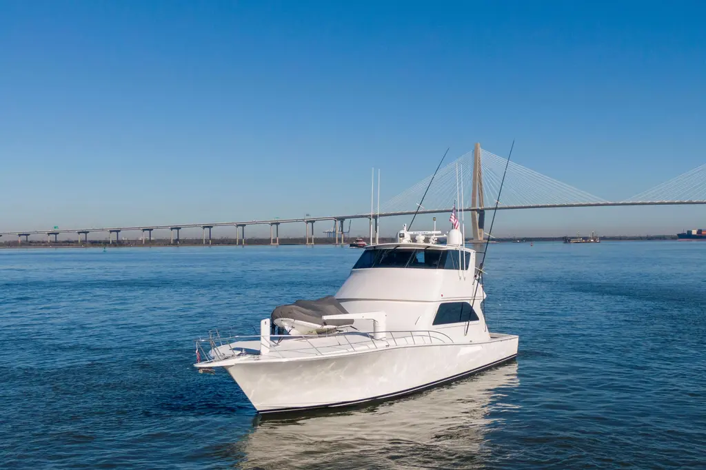 PRIME TIME 2002 Viking 65 Enclosed Bridge Yacht For Sale in Charleston SC