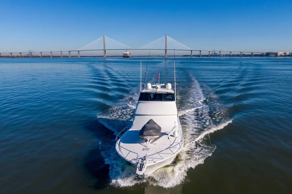 PRIME TIME 2002 Viking 65 Enclosed Bridge Yacht For Sale in Charleston SC