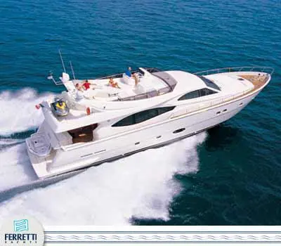 2004 Ferretti Yachts 760 Yacht For Sale in Corfu 2004 Ferretti Yachts 760 Yacht For Sale in Corfu