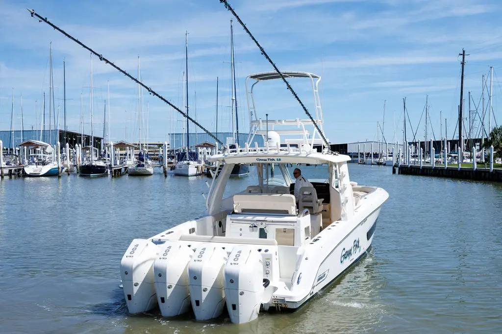 Geaux Fish 2019 Boston Whaler 420 Outrage Yacht For Sale in Seabrook TX Geaux Fish 2019 Boston Whaler 420 Outrage Yacht For Sale in Seabrook TX