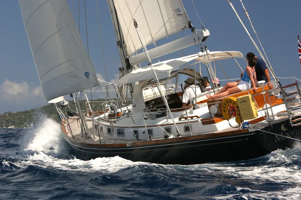 MOONDANCE 1987 Bristol 56.6 Yacht For Sale in Oyster Bay NY MOONDANCE 1987 Bristol 56.6 Yacht For Sale in Oyster Bay NY